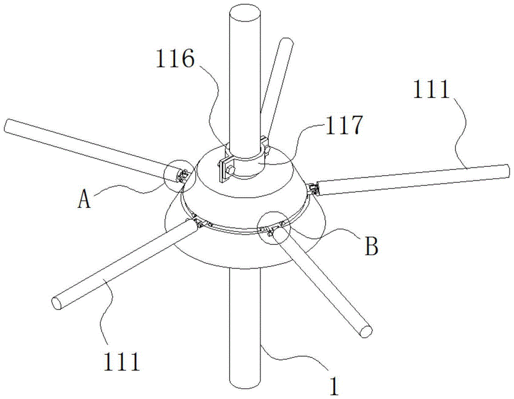 一种建筑用钢结构多向连接机构的制作方法