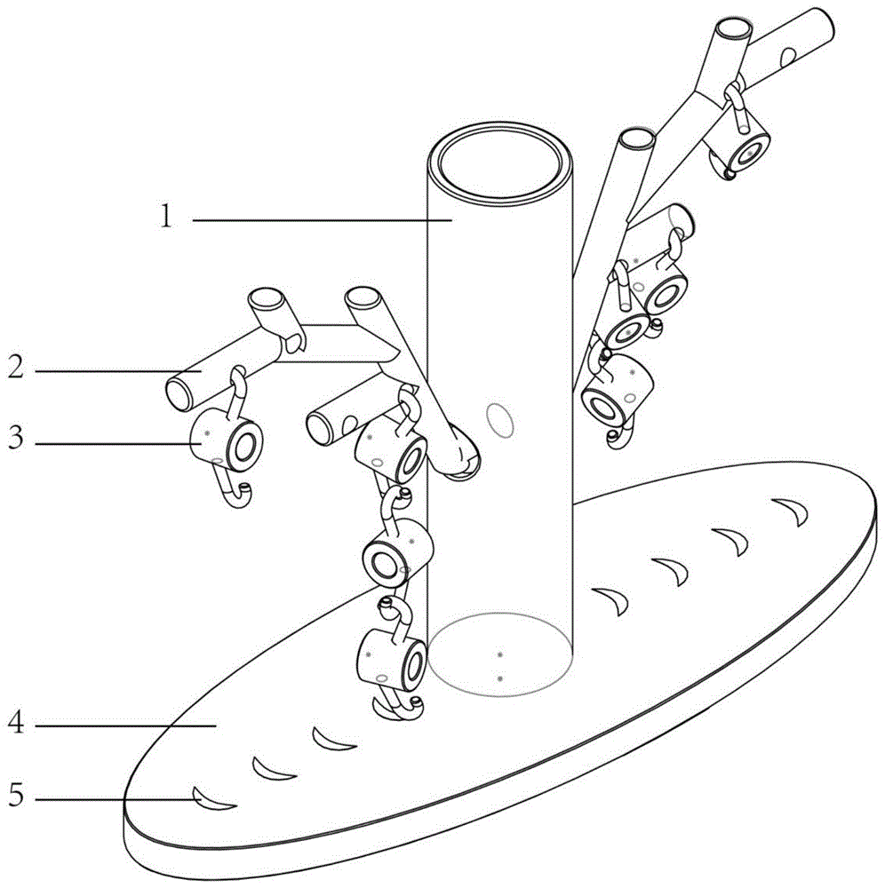 一种竹平衡玩具的制作方法