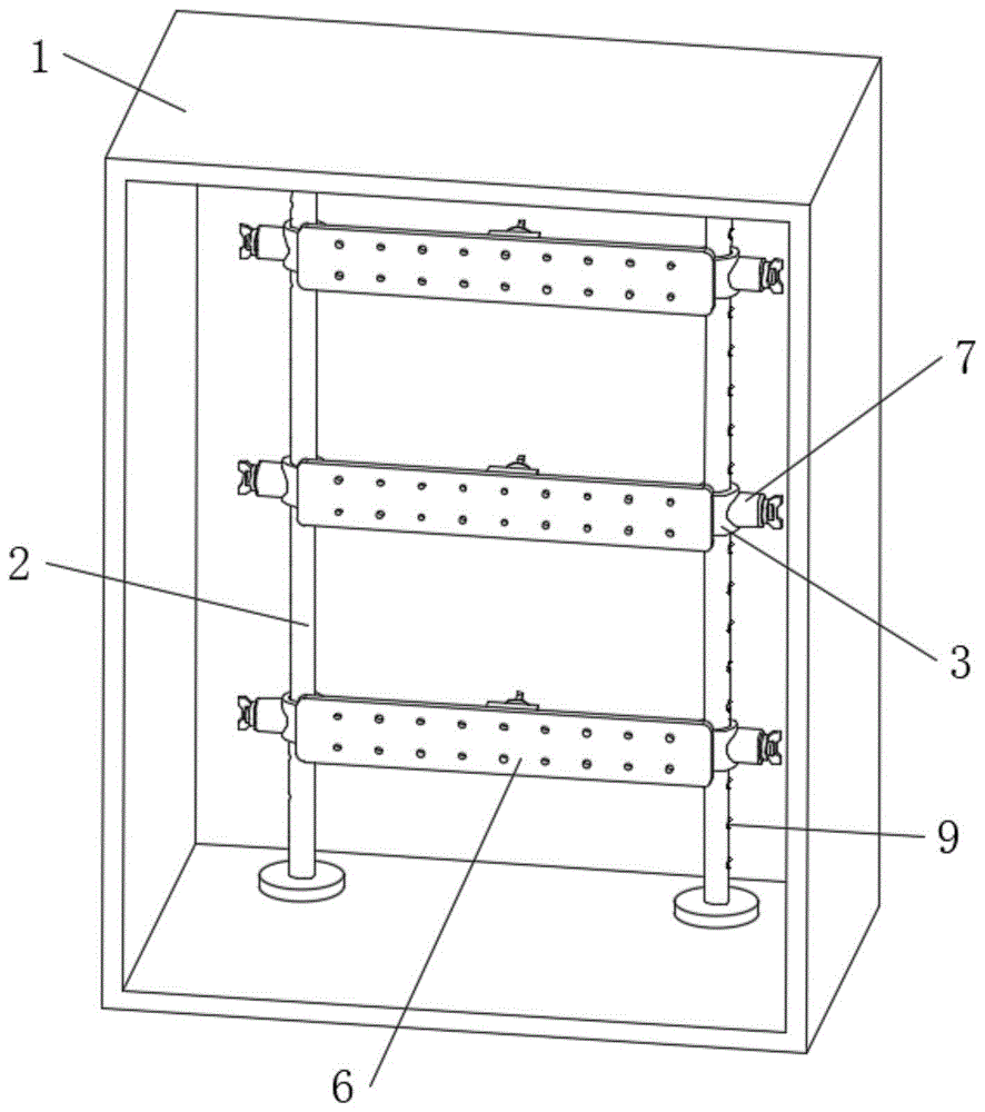 一种方便电气元件安装布局的板金电箱的制作方法