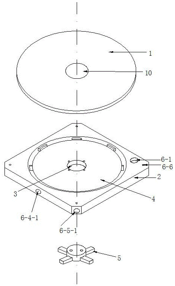 一种八面激光罗盘的制作方法