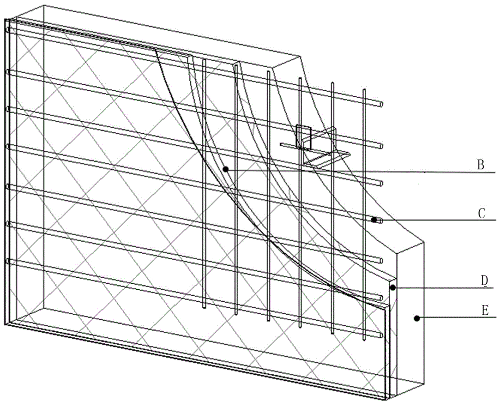 一种用于测量同步浇筑分离式混凝土高差的装置的制作方法