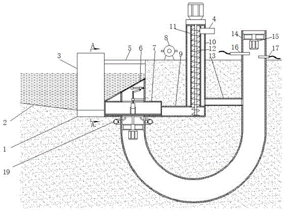 一种水利工程用智能化排淤除沙式泵站的制作方法