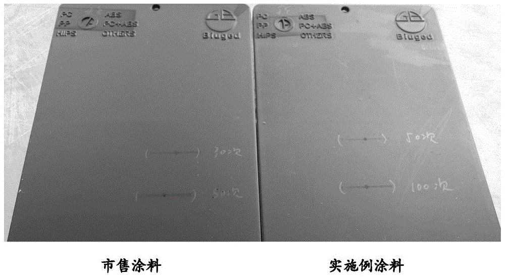 基于高耐磨水性弹性涂料的塑材的制作方法