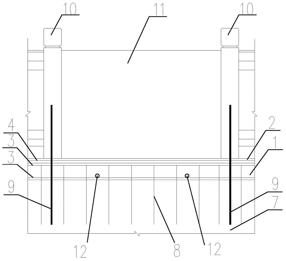 一种石材栏杆地梁结构的制作方法