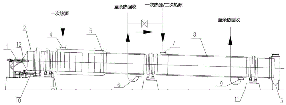 一种以锂辉石制备锂盐的酸化窑的制作方法