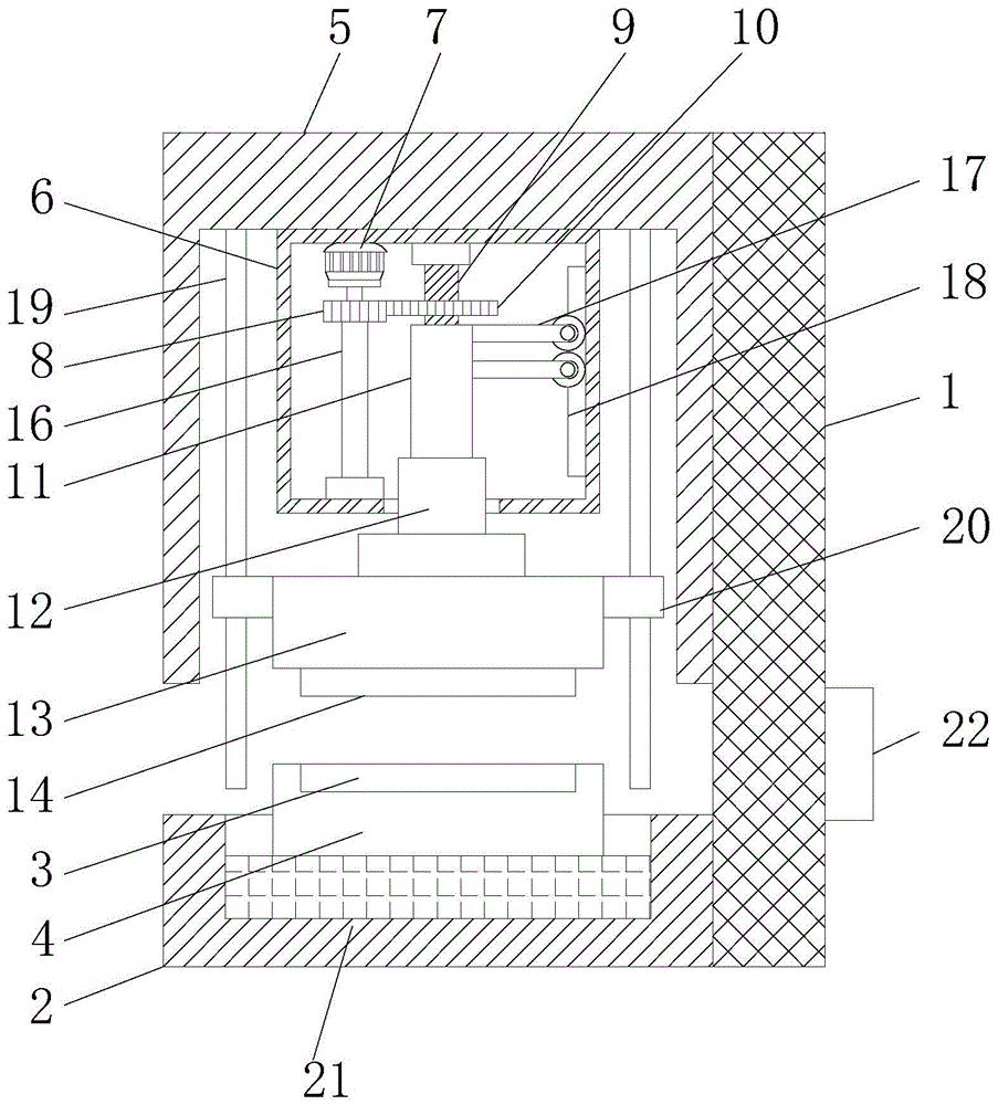 一种PCB线路板的高效压合装置的制作方法