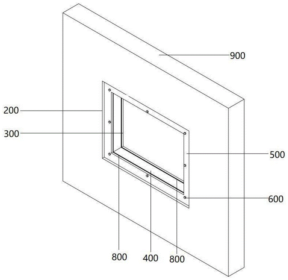 一种铝合金门窗的防水连接结构的制作方法