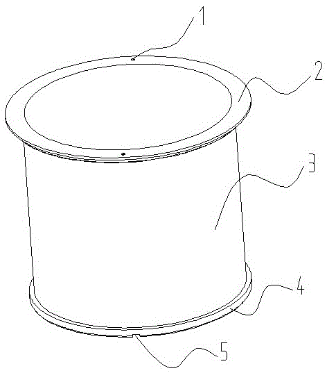 一种压力筛筛鼓新型安装结构的制作方法