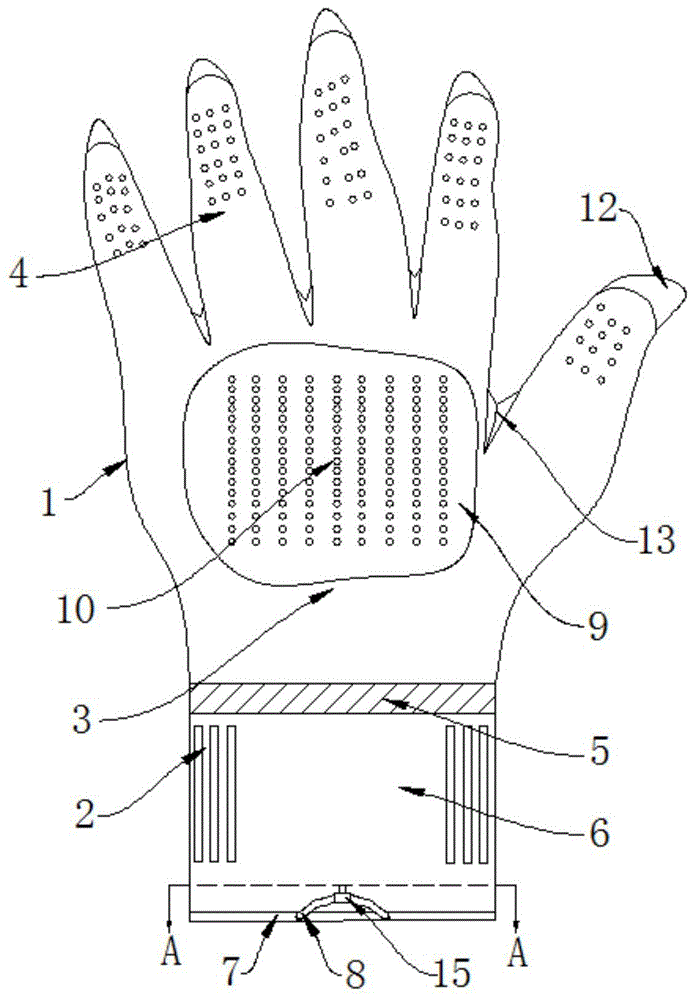 一种一次性使用医用橡胶检查手套的制作方法