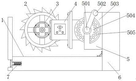 一种使用安全性能高的建筑板材切割装置的制作方法