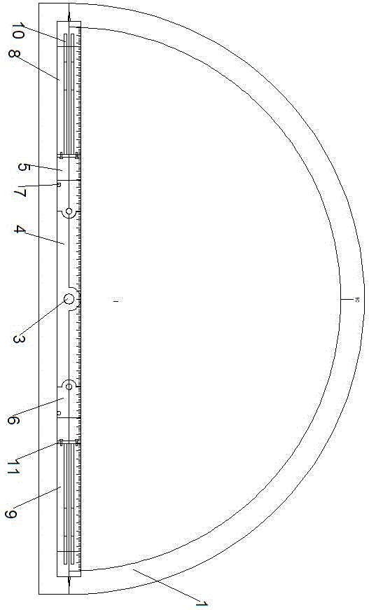 一种数学教学用尺的制作方法