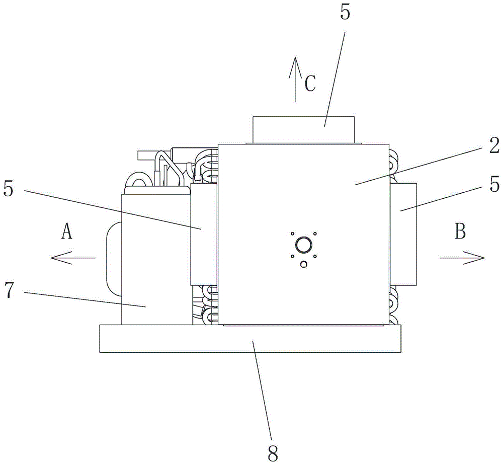 一种船用整体式空调的制作方法