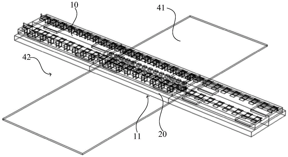 铁道平面交叉口处可动的轨道结构的制作方法