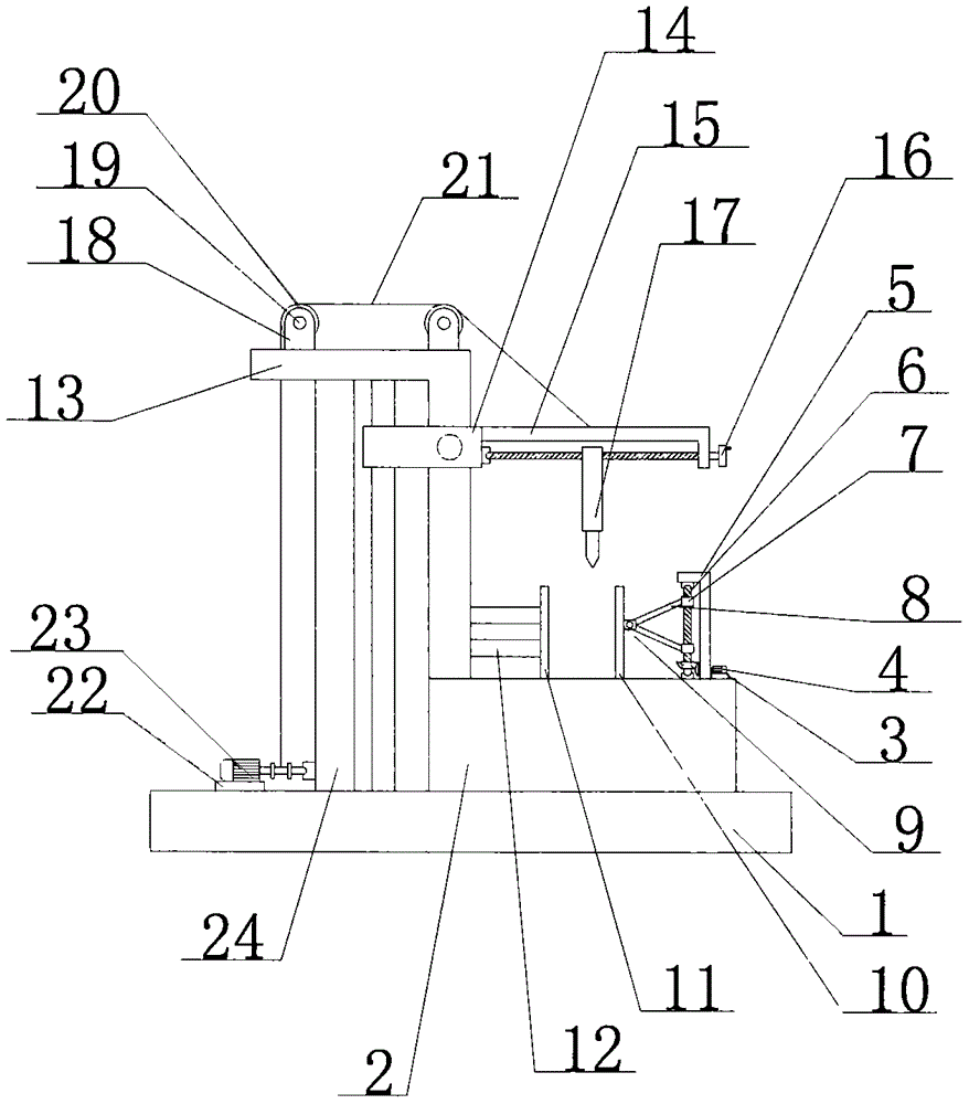 一种建筑建材用打孔装置的制作方法