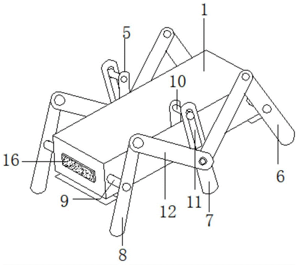 仿生爬行机器人的制作方法