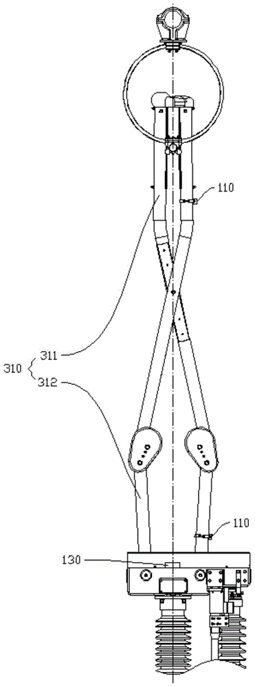 单柱双臂垂直伸缩式隔离开关分合闸检测方法及装置与流程