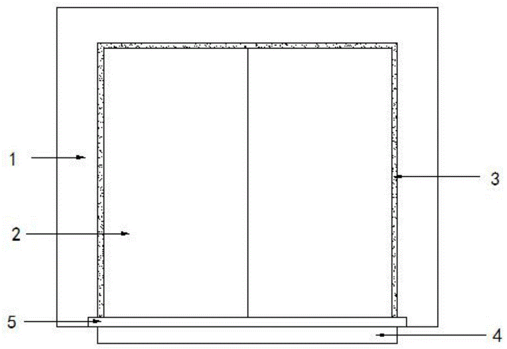 一种防止窗户渗水的建筑结构的制作方法