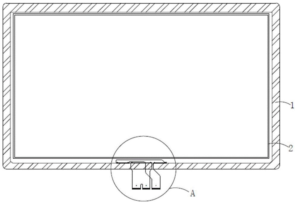 一种优化布线线路的电容屏的制作方法
