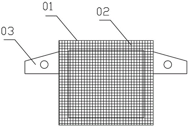 用于板框压滤机备用滤板的放置架的制作方法