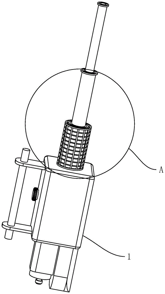 一种出烟管具有伸缩功能的烟雾机的制作方法