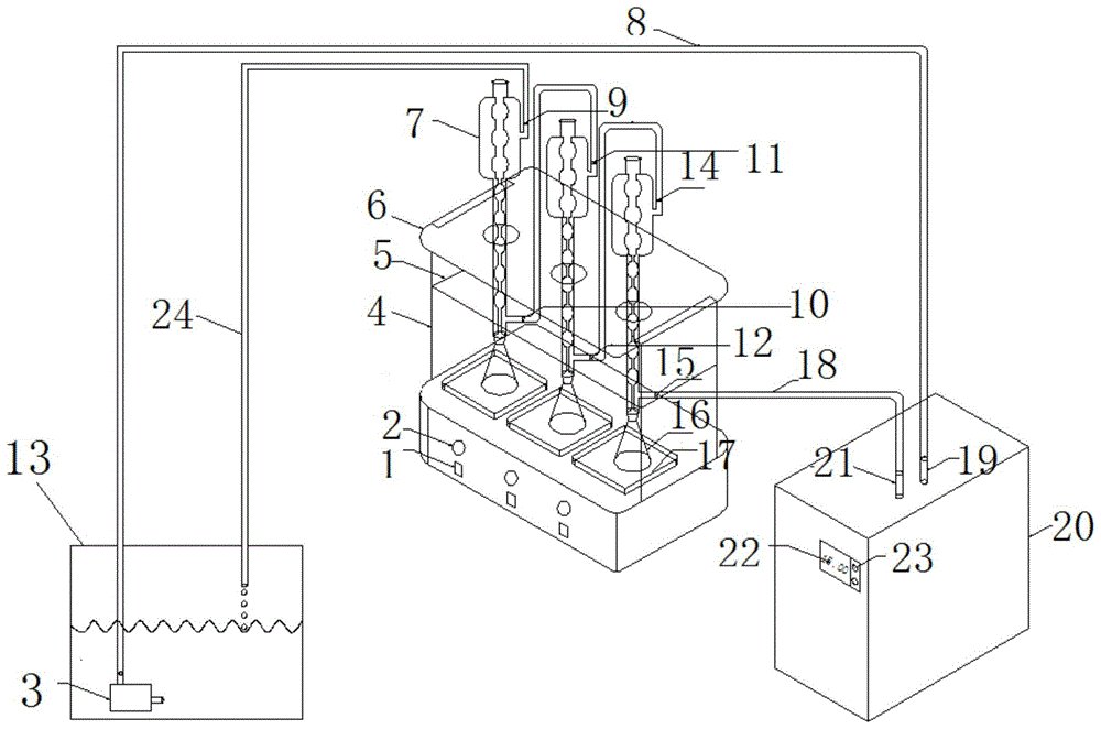 一种新型回流消解仪的制作方法