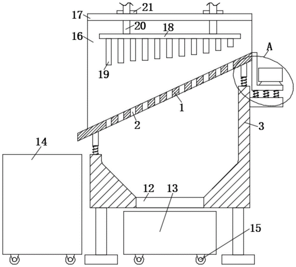 一种建筑垃圾再利用的回收振动筛的制作方法