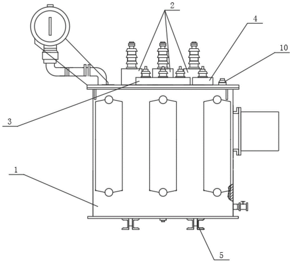 一种油浸式配电变压器的制作方法