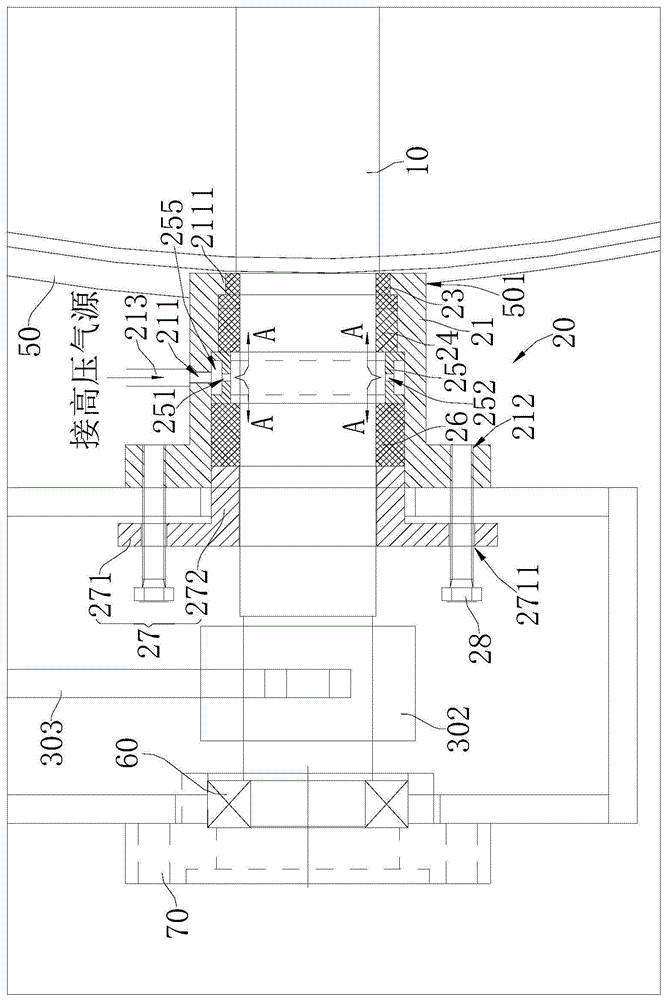 烟道闸板及其转轴密封机构的制作方法