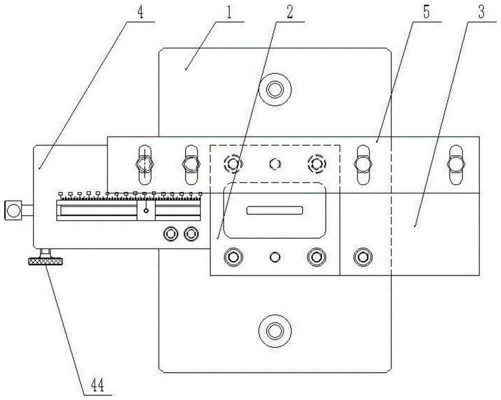 一种方孔冲模用可调限位装置的制作方法