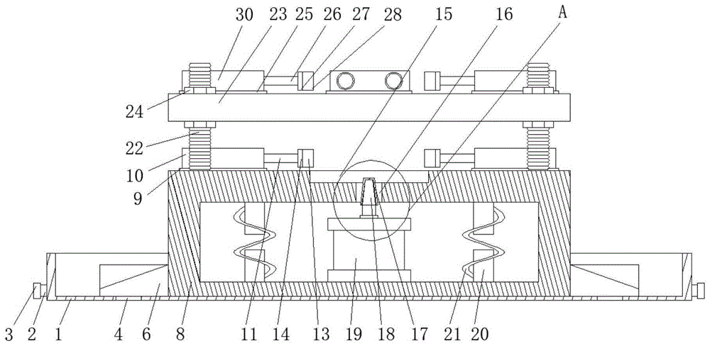 一种黄铜加工用固定设备的制作方法