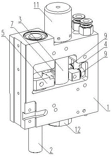 三轴式点焊机头的制作方法