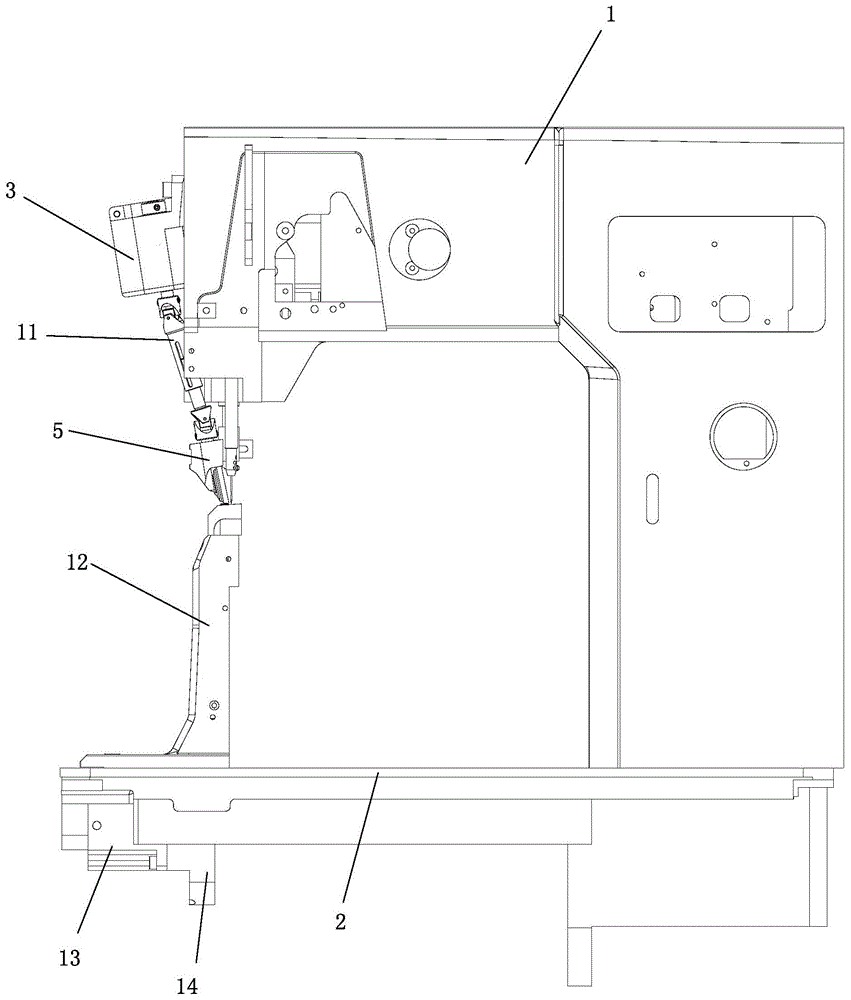 一种步进电机送料缝纫机的制作方法