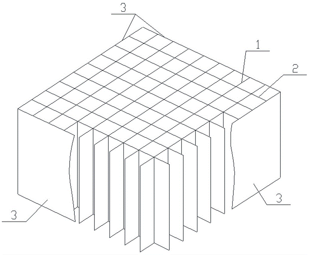 一种简捷轻便型格栅结构的制作方法