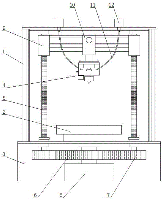 一种医用三维模型打印机的制作方法