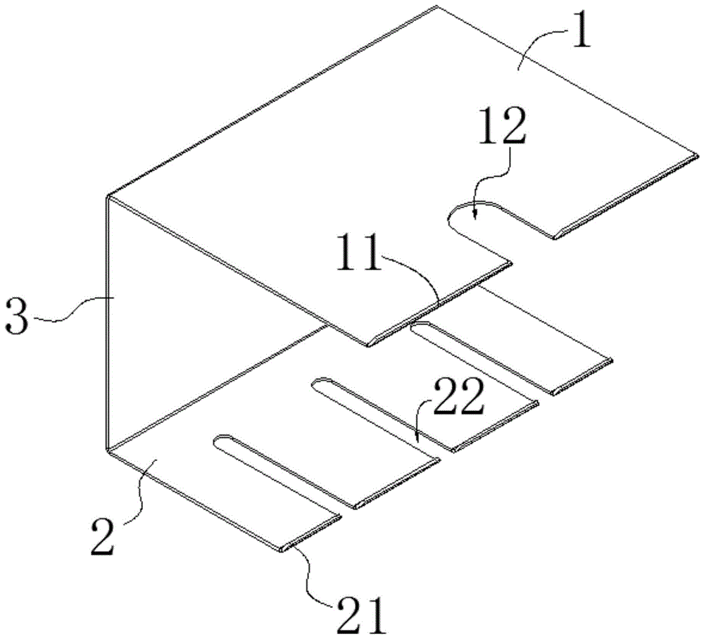 一种U型收纳架的制作方法