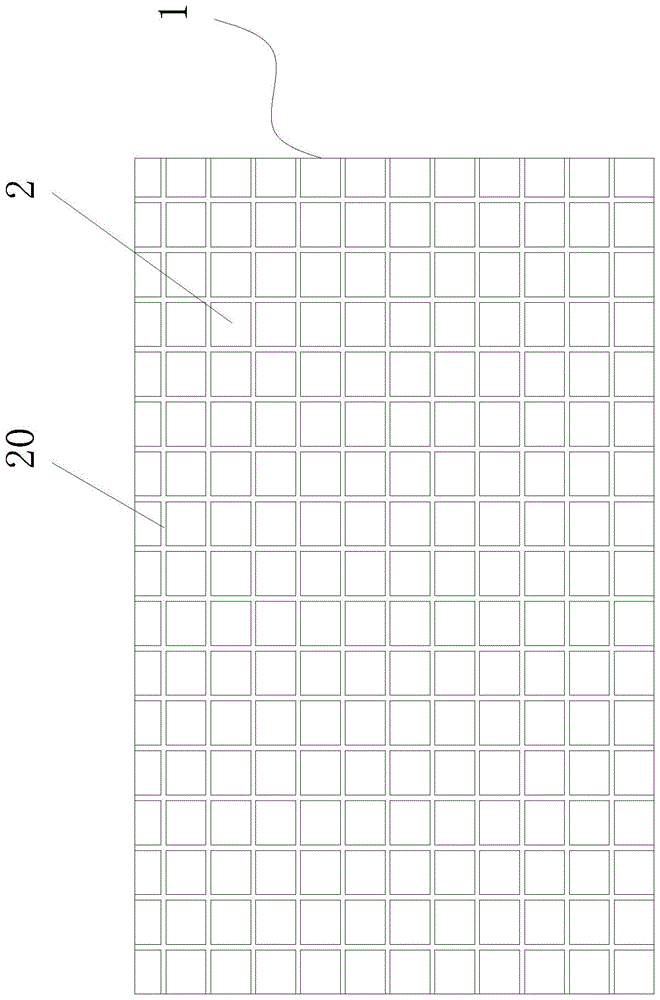 一种带有网格的离型膜的制作方法