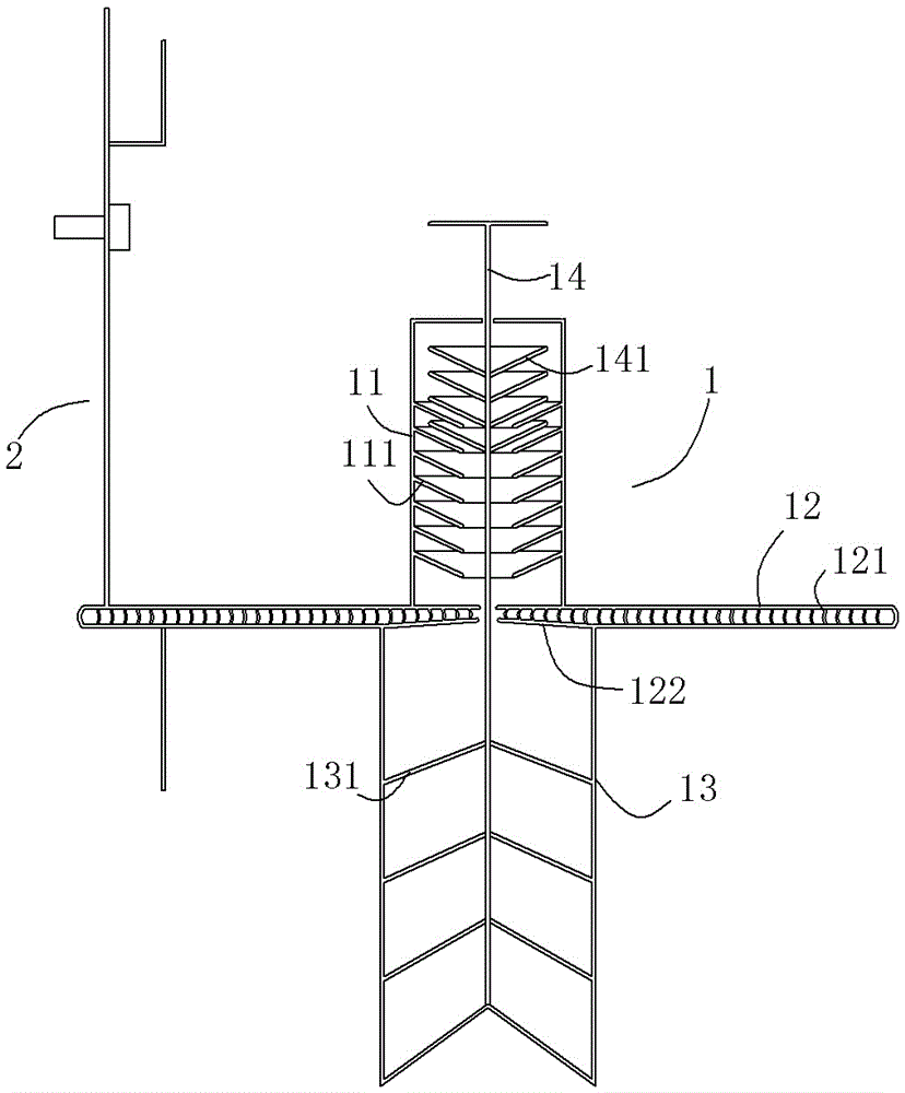 钢结构外墙干挂构件及安装结构的制作方法