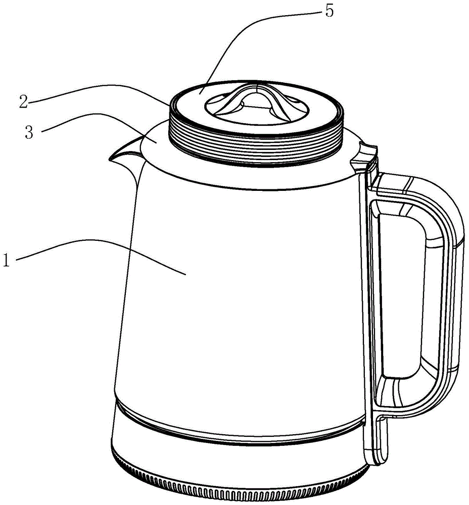一种液体加热器及其壶盖组件的制作方法