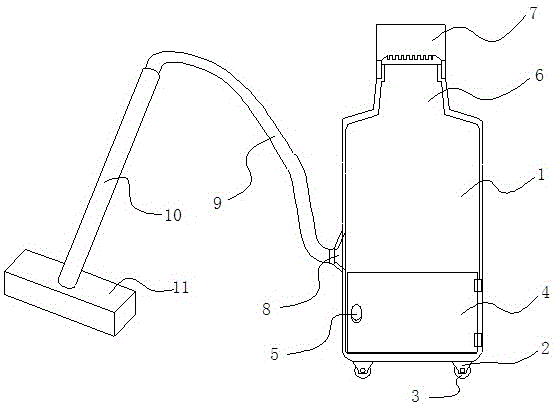 一种家庭地毯用吸尘器的制作方法