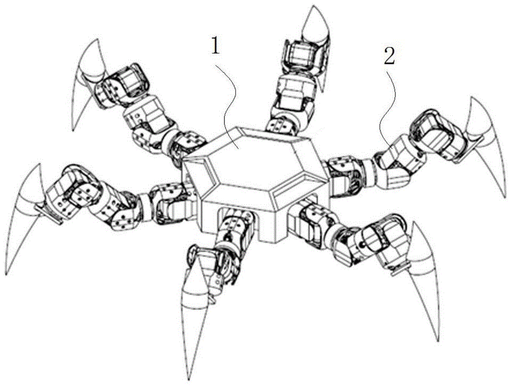 一种小型模块化仿生多足步行机器人的制作方法
