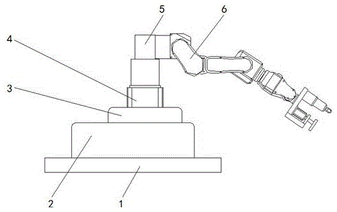一种可以上下料的焊接工业机器人的制作方法