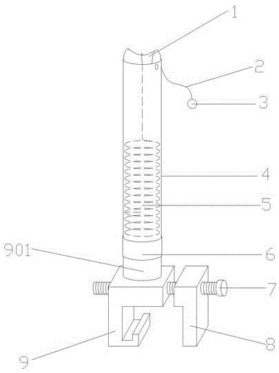 一种保险带固定器的制作方法