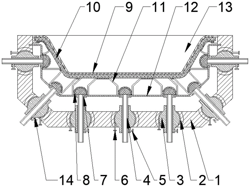 高分子成形模具的立体化抽真空机构的制作方法