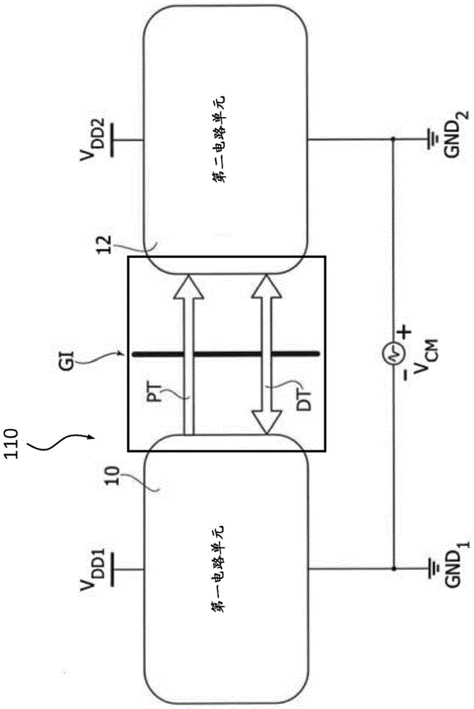 DC-DC转换器电路和电流隔离的DC-DC转换器电路的制作方法