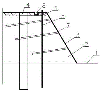 一种基坑侧壁结构加固支护装置的制作方法