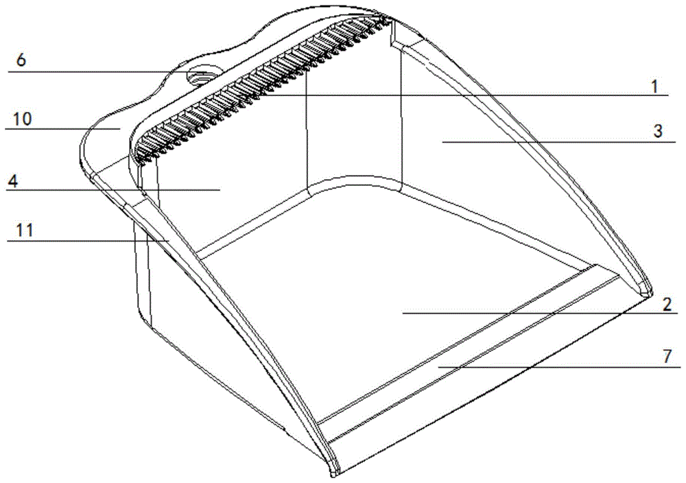 一种垃圾铲组件的制作方法