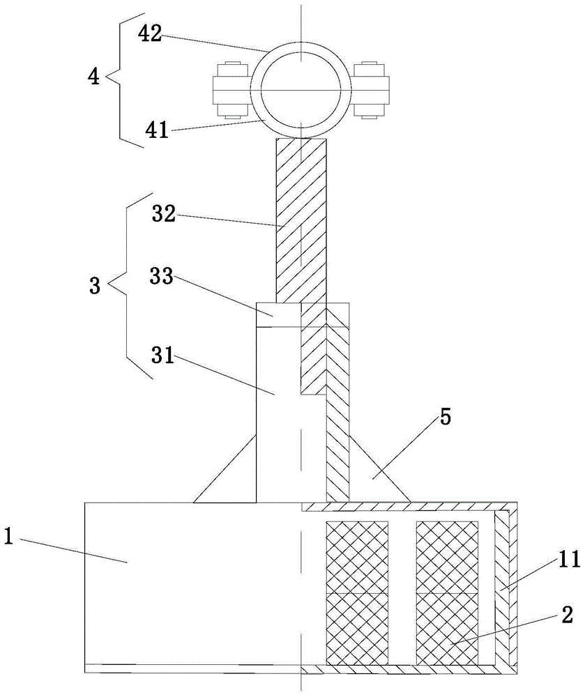 高压管线固定装置的制作方法