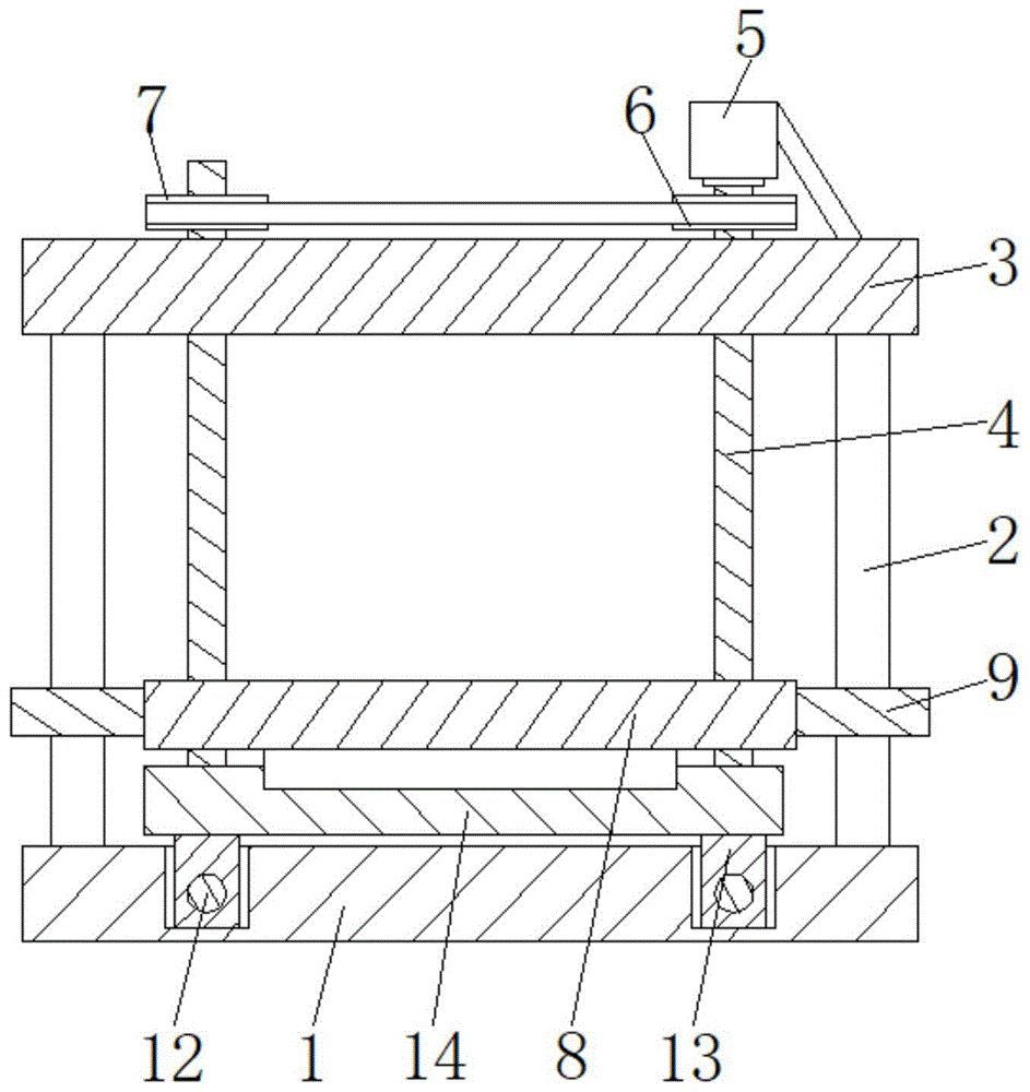 一种聚丙烯蜂窝板材的高温成型机的制作方法