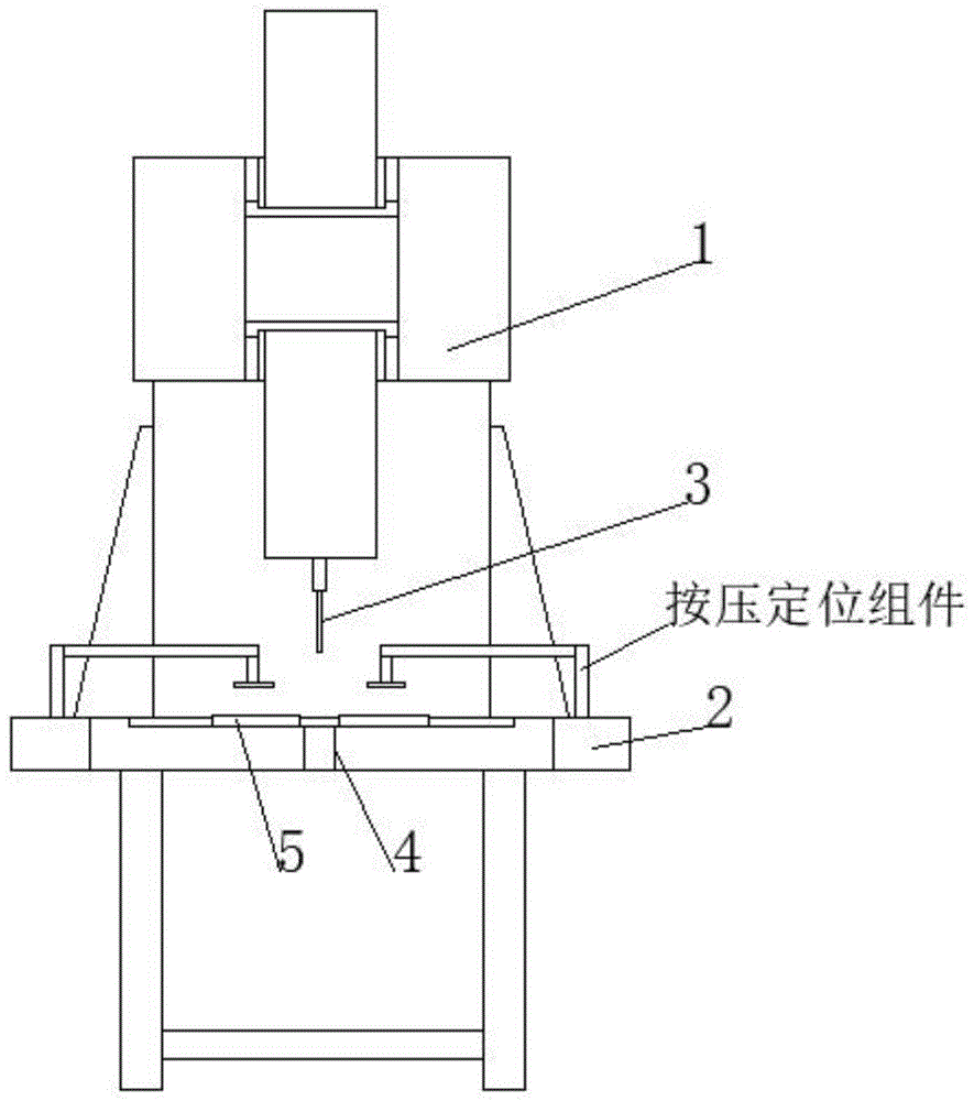 一种电子产品不规则外壳的复刻性定位打孔装置的制作方法