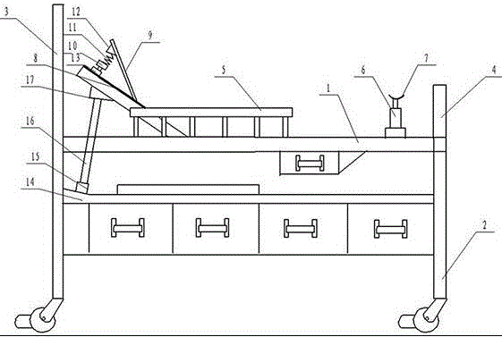 一种护理床的制作方法
